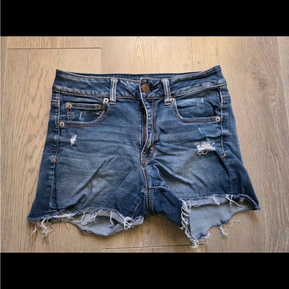 American Eagle Denim Shorts Bundle of 5 sz 6 - Picture 6 of 7